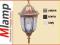 Wisząca LAMPA ogrodowa LAMPKA zewnętrzna PATYNOWA