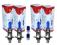 Żarówka Xenon 4x H1 2x W5W  Mazda 6