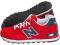 Buty Męskie New Balance ML574CVF Czerwone r.47 1/2