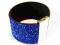 Bransoletka z alkantary - Sapphire - 18,5cm