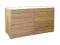 KOMODA DĘBOWA 150X50X100 cm; MEBLE DĘBOWE