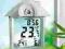 SOLARNA STACJA POGODY TERMOMETR OKIENNY