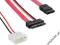 4World Kabel HDD | SATA 3 | 13pin Slimline SATA (F