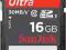 Sandisk karta pamięci SDHC 16GB Ultra (transfer 30