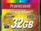 Transcend karta pamięci 32GB Compact Flash 1000x