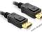 Delock kabel Displayport M/M 3m gold