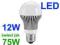 Żarówka LED E27 1055lm 12W jak 75W ciepła