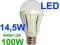 Żarówka LED E27 1250lm 14,5W jak 100W ciepła