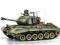 CZOŁG ZDALNIE STEROWANY Pershing M26 1:16 Strzela