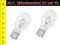 10 Żarówek w18w T15 12v 18w  / Z52