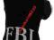 BLUZA FBI CZARNA ROZ.4 (PIES DO 6KG)