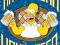 The Simpsons - Homer z Piwem - plakat 3D 47x67 cm