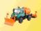 KIBRI 14974 Unimog z pługiem i szczotką