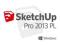 SketchUp Pro 2013 PL WIN + SUBSKRYPCJA
