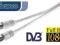 Kabel antenowy TV/RADIO 90dB 3m coaxial VIVANCO