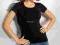 KOSZULKA DAMSKA MORAJ KRÓTKI RĘKAW r.S  czarna