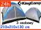 NAMIOT  3 OSOBOWY KING CAMPing góry 210x210x130 cm
