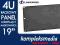 4U - PANEL zaślepiający MASKOWNICA do szaf RACK 19