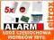 SYSTEM ALARMOWY SATEL CA-6 led OCHRONA DOMU AS31