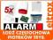 SYSTEM ALARMOWY SATEL CA-6 led OCHRONA DOMU AS32