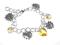 Bransoletka Charms z Serduszkami Swarovski. 25 Kol