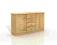 SEKWOJA - Komoda drewniana sosnowa EMIL 4/2