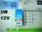 Żarówka samochodowa 12V 2W T8WG W2,1x9,5d OSRAM FV