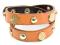 -ILOKO- BRANSOLETKA SKÓRKA POMARAŃCZOWAA ĆWIEKI