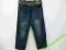 Świetne spodnie jeansy chłopięce r.164