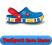 Buty KLAPKI CROCS CROCBAND LEGO blue 12080 r.23