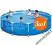 Basen ogrodowy stelażowy 366x76 3w1 Bestway 56030