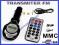 Samochodowy transmiter FM przekaźnik mp3 sd usb FV