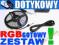 ZESTAW Tasma RGB 900 LED 15m +Pilot DOTYKOWY Zasil