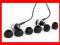 SŁUCHAWKI DOUSZNE MP3 MP4 MP5 + 3 GUMKI MINI JACK