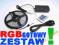 ZESTAW Tasma LED RGB 10m 600D +Kontrol Pilo Zasila