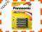 4x LR03 BATERIA ALKALICZNA PANASONIC AAA LR06