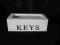 KASETA PUDEŁKO na klucze KEYS styl Skandynawski