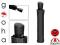 gooha DOPPLER FIBER BLACK MOCNY PARASOL 2*AUTOMAT