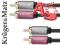 FIRMOWY KABEL 2RCA - 2RCA (chinch-chinch) 0,5metra