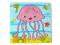 Drewniane puzzle 9 elementów MEDUZA