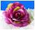 AW72 Główka kwiatu róży RÓŻA 9.amarant/green