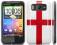 Etui HARD St Georges Cross Obudowa HTC Desire HD