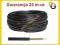 Kabel  telefoniczny 2c czarny 100m (4139)
