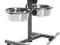 Miski metalowe na stojaku 2,8L 24cm TX-24922
