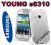 ETUI GUMA S-LINE SAMSUNG GALAXY YOUNG s6310 +FOLIA