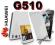 KABURA ETUI SKÓRA HUAWEI G510 U8951 +FOLIA