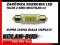 żarówka C5W C10W  10x36mm 2led smd ciepła   ZRX