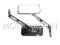 LUSTRA LUSTERKA UNIWERSALNE CHROM CHOPPER DRAG M10