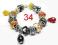 BRANSOLETKA MODUŁOWA BAZA CHARMS SWAROVSKI+GRATIS
