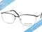 OKULARY OPRAWY SREBRNE BERGMAN GRATISY WA-WA